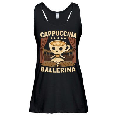 Cappuccina Ballerina Cappuccino Ballerina  Ladies Essential Flowy Tank