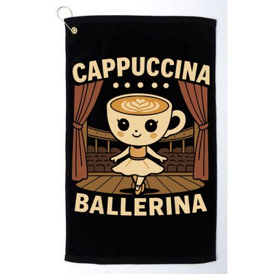 Cappuccina Ballerina Cappuccino Ballerina  Golf Towel