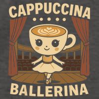 Cappuccina Ballerina Cappuccino Ballerina  Vector Backpack