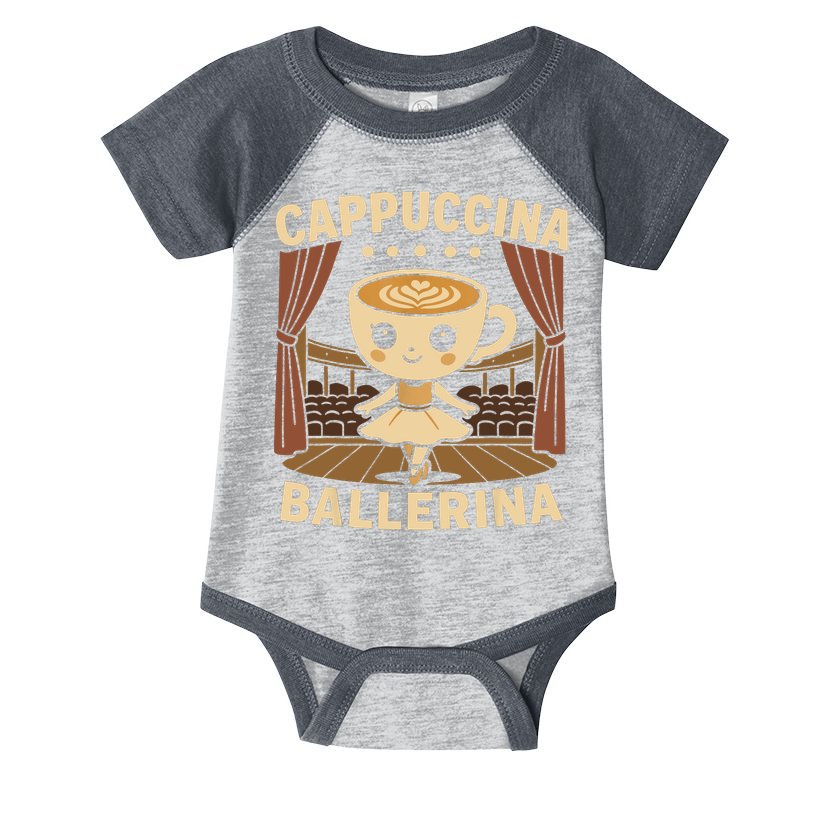 Cappuccina Ballerina Cappuccino Ballerina  Infant Baby Jersey Bodysuit