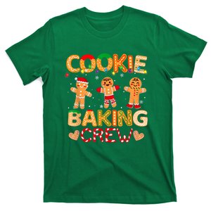 Cookie Baking Crew Family Baking Team Christmas Funny Cookie Gift T-Shirt