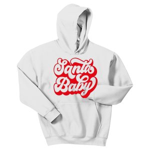 Christmas Santa baby super soft cozy warm sweatsuit Christmas baby girl Retro Santa Christmas outfit Santa baby retro Romper Kids Hoodie