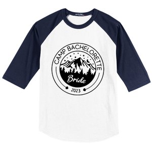 Camp Bachelorette Baseball Sleeve Shirt