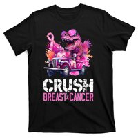 Crush Breast Cancer TRex Dinosaur T-Shirt