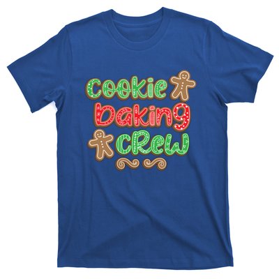 Cookie Baking Crew Christmas Holiday Bakers Gingerbread Gift Cute Gift T-Shirt