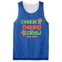 Cookie Baking Crew Christmas Holiday Bakers Gingerbread Gift Cute Gift Mesh Reversible Basketball Jersey Tank