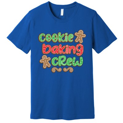 Cookie Baking Crew Christmas Holiday Bakers Gingerbread Gift Cute Gift Premium T-Shirt