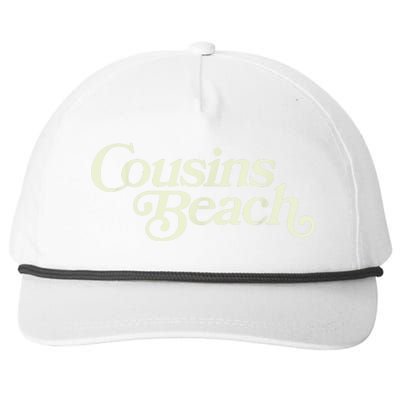 Cousins Beach Snapback Five-Panel Rope Hat