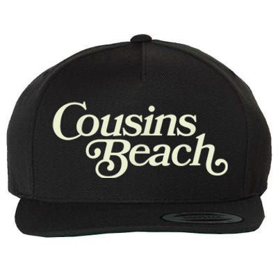 Cousins Beach Wool Snapback Cap