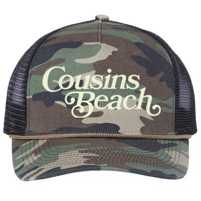 Cousins Beach Retro Rope Trucker Hat Cap