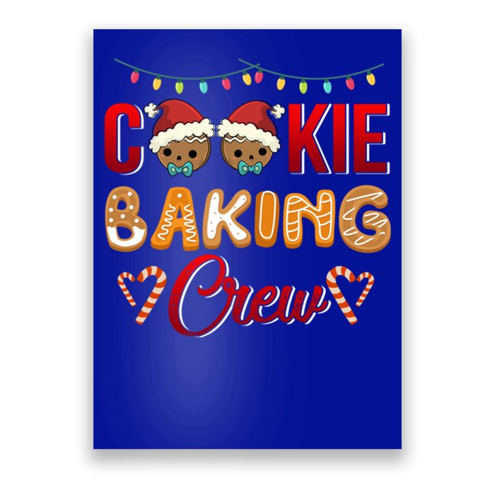 Cookie Baking Crew Cool Gift Poster