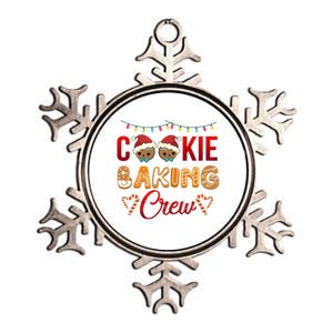 Cookie Baking Crew Cool Gift Metallic Star Ornament