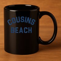 Cousins Beach 11oz C Handle Ceramic Mug