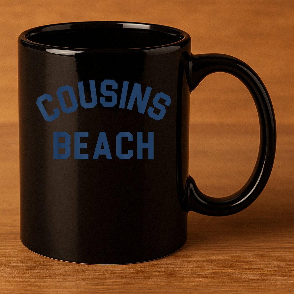 Cousins Beach 11oz C Handle Ceramic Mug