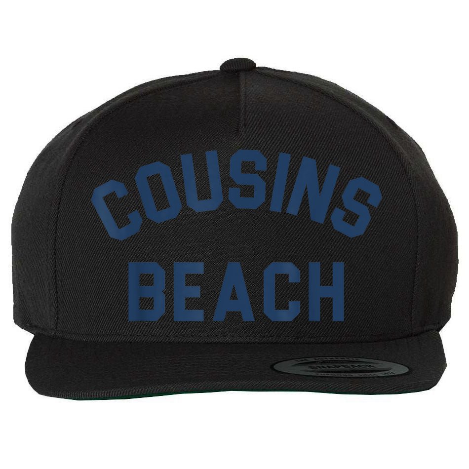 Cousins Beach Wool Snapback Cap