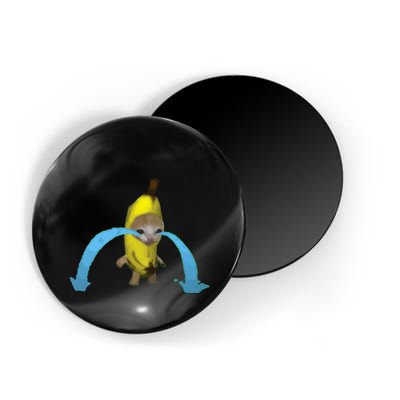 Crying Banana Cat Meme Popular Internet Meme Christmas Day Magnet