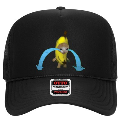 Crying Banana Cat Meme Popular Internet Meme Christmas Day Trucker Hat
