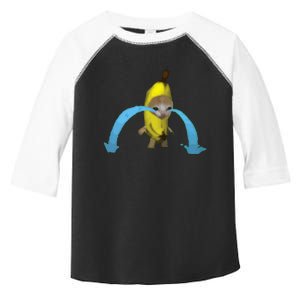 Crying Banana Cat Meme Popular Internet Meme Christmas Day Toddler Fine Jersey T-Shirt