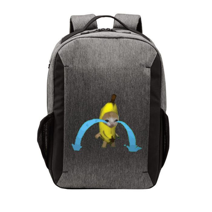 Crying Banana Cat Meme Popular Internet Meme Christmas Day Vector Backpack