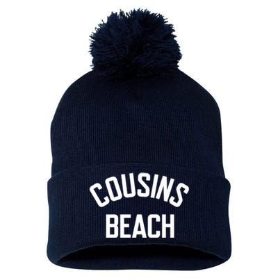 Cousins Beach Pom Pom 12in Knit Beanie