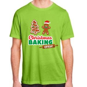 Christmas Baking Crew Funny Merry Xmas Cookies Matching Cute Gift Adult ChromaSoft Performance T-Shirt