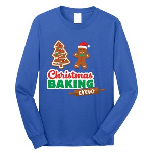 Christmas Baking Crew Funny Merry Xmas Cookies Matching Cute Gift Long Sleeve Shirt