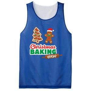 Christmas Baking Crew Funny Merry Xmas Cookies Matching Cute Gift Mesh Reversible Basketball Jersey Tank