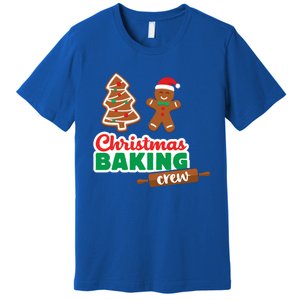 Christmas Baking Crew Funny Merry Xmas Cookies Matching Cute Gift Premium T-Shirt