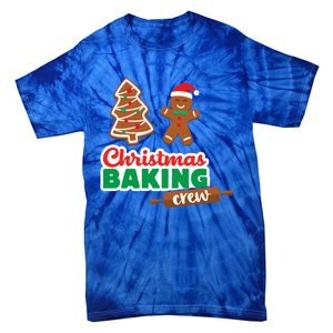 Christmas Baking Crew Funny Merry Xmas Cookies Matching Cute Gift Tie-Dye T-Shirt