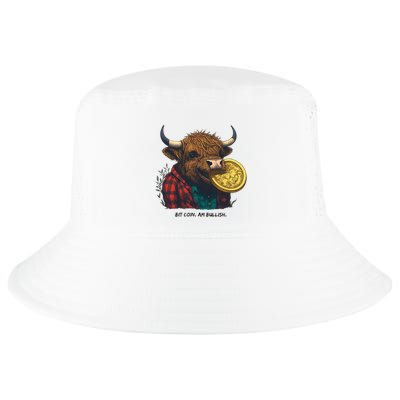 Crypto Bit Coin Am Bullish Cryptocurrency Cool Comfort Performance Bucket Hat