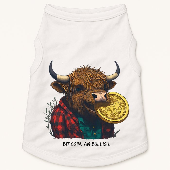 Crypto Bit Coin Am Bullish Cryptocurrency Doggie Tank