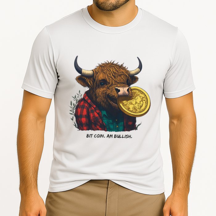 Crypto Bit Coin Am Bullish Cryptocurrency Performance Shirt