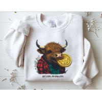 Crypto Bit Coin Am Bullish Cryptocurrency Sweatshirt