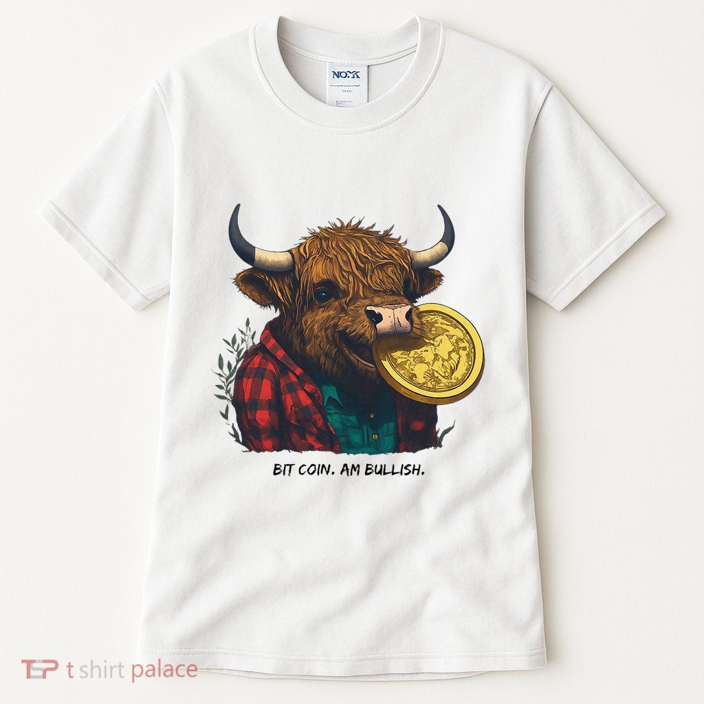 Crypto Bit Coin Am Bullish Cryptocurrency Tall T-Shirt
