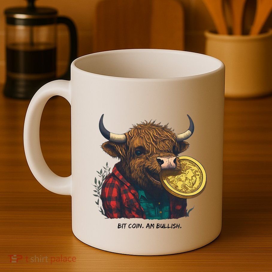 Crypto Bit Coin Am Bullish Cryptocurrency Mug