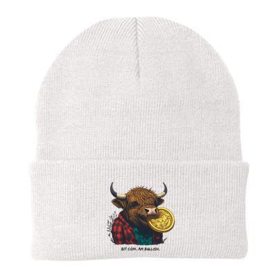 Crypto Bit Coin Am Bullish Cryptocurrency Beanie