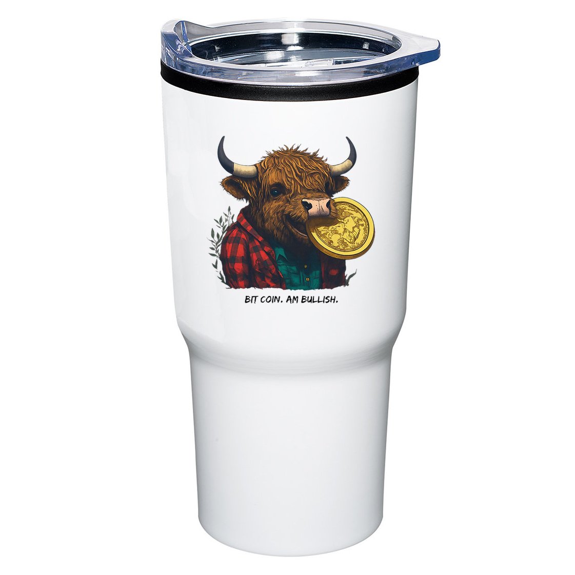 Crypto Bit Coin Am Bullish Cryptocurrency Tumbler