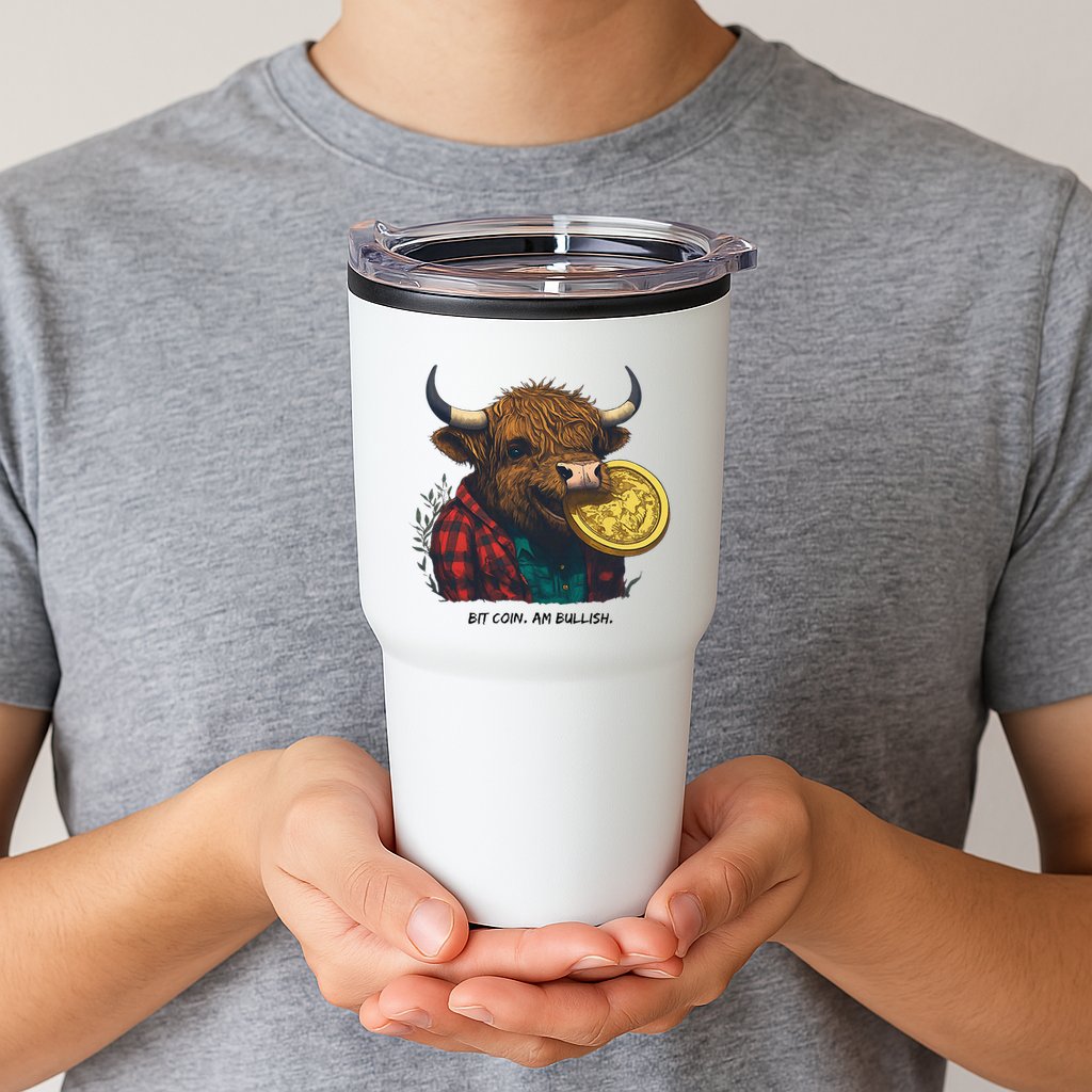Crypto Bit Coin Am Bullish Cryptocurrency Tumbler