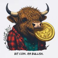 Crypto Bit Coin Am Bullish Cryptocurrency Youth Performance Sprint T-Shirt