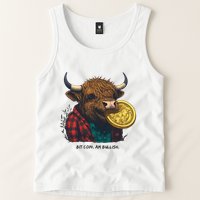 Crypto Bit Coin Am Bullish Cryptocurrency Tank Top