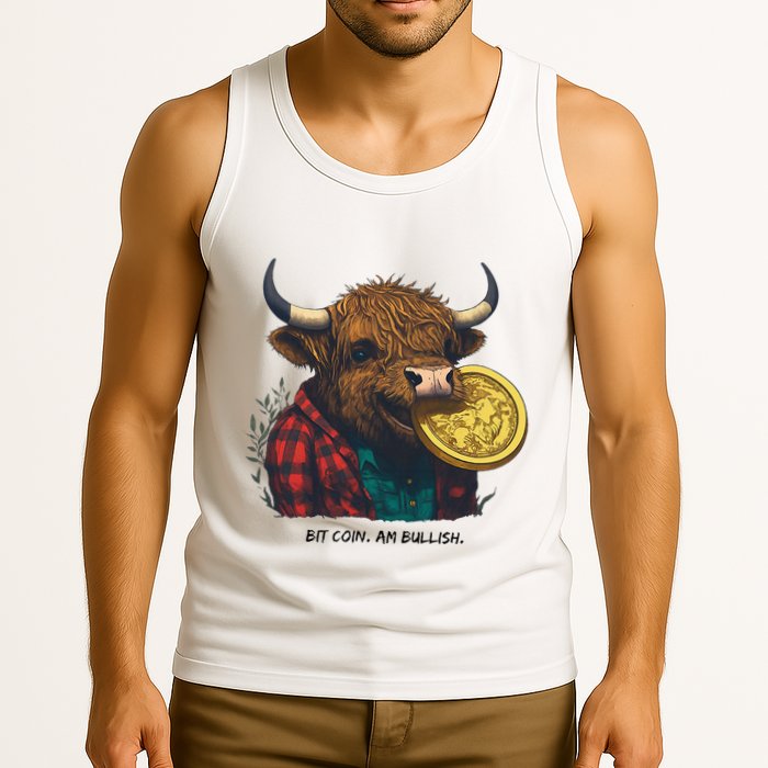 Crypto Bit Coin Am Bullish Cryptocurrency Tank Top