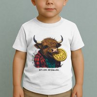 Crypto Bit Coin Am Bullish Cryptocurrency Toddler T-Shirt