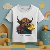 Crypto Bit Coin Am Bullish Cryptocurrency Toddler T-Shirt