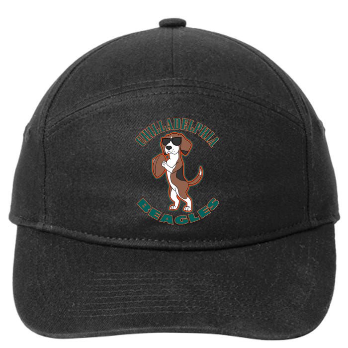 Chilladelphia Beagles 7-Panel Snapback Hat