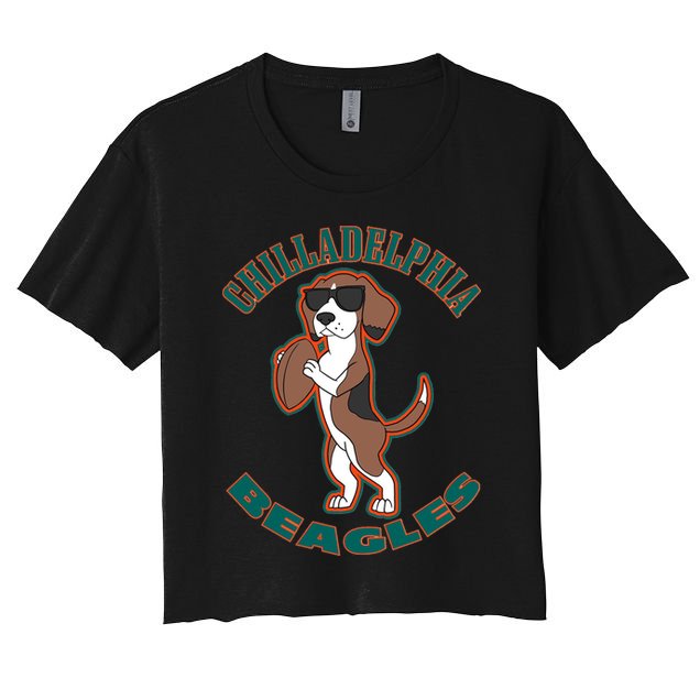 Chilladelphia Beagles Crop Top