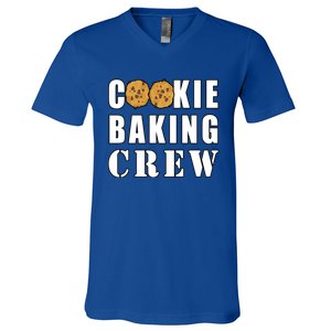 Cookie Baking Crew Funny Gift V-Neck T-Shirt