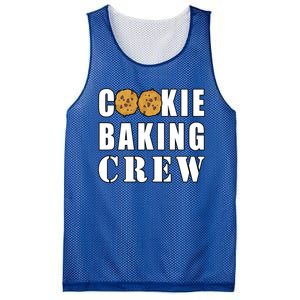 Cookie Baking Crew Funny Gift Mesh Reversible Basketball Jersey Tank