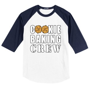 Cookie Baking Crew Funny Gift Baseball Sleeve Shirt