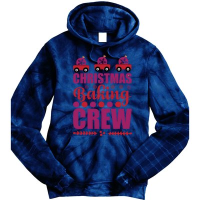 Christmas Baking Crew Tie Dye Hoodie