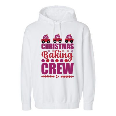 Christmas Baking Crew Garment-Dyed Fleece Hoodie